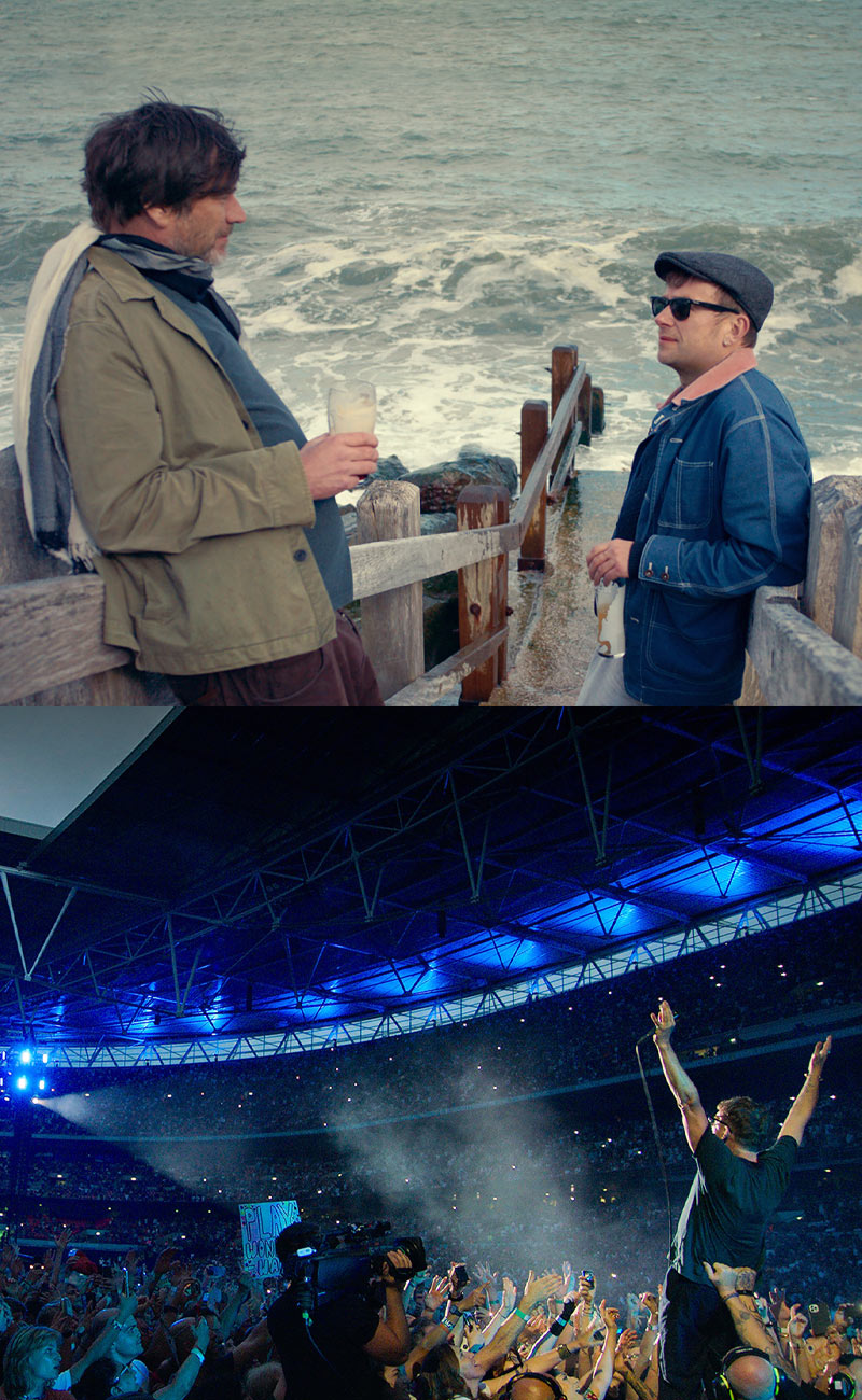 映画『blur：To The End』『blur：Live At Wembley Stadium』オフィシャルサイト　メインビジュアル